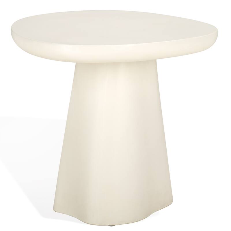 SAFAVIEH Couture Jasbriella Concrete Accent Table - 22"W x 23"D x 21"H