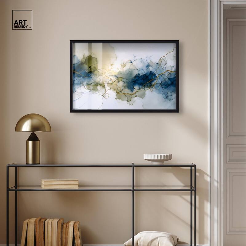 Fluid Geode Shadowbox by Art Remedy