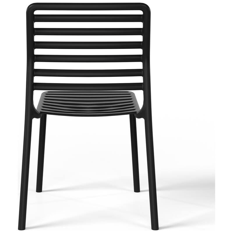 Frond and Form Outdoor Stacking Dining Side Chair (Set of 2)