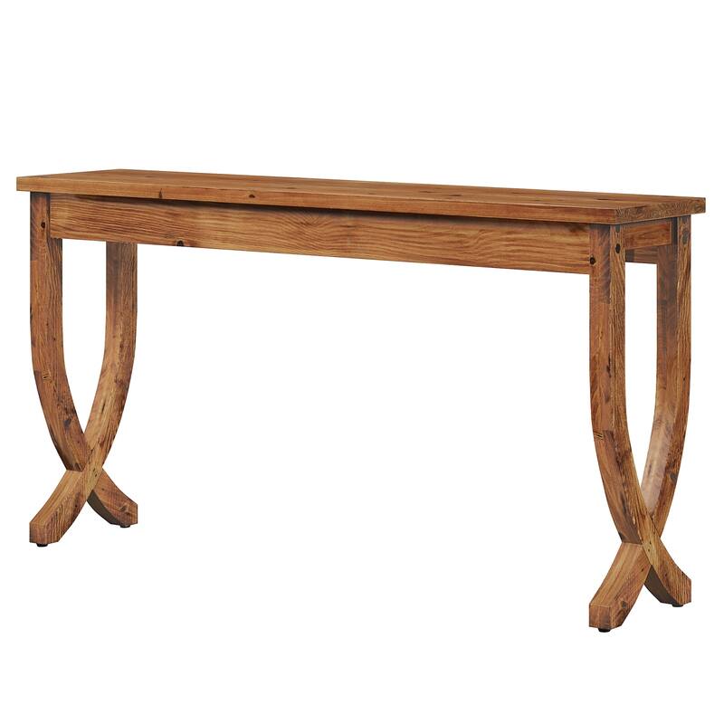 Solid Wood Console Table, Entryway Sofa Table, Living Room Hallway Entrance Foyer Accent Side Table