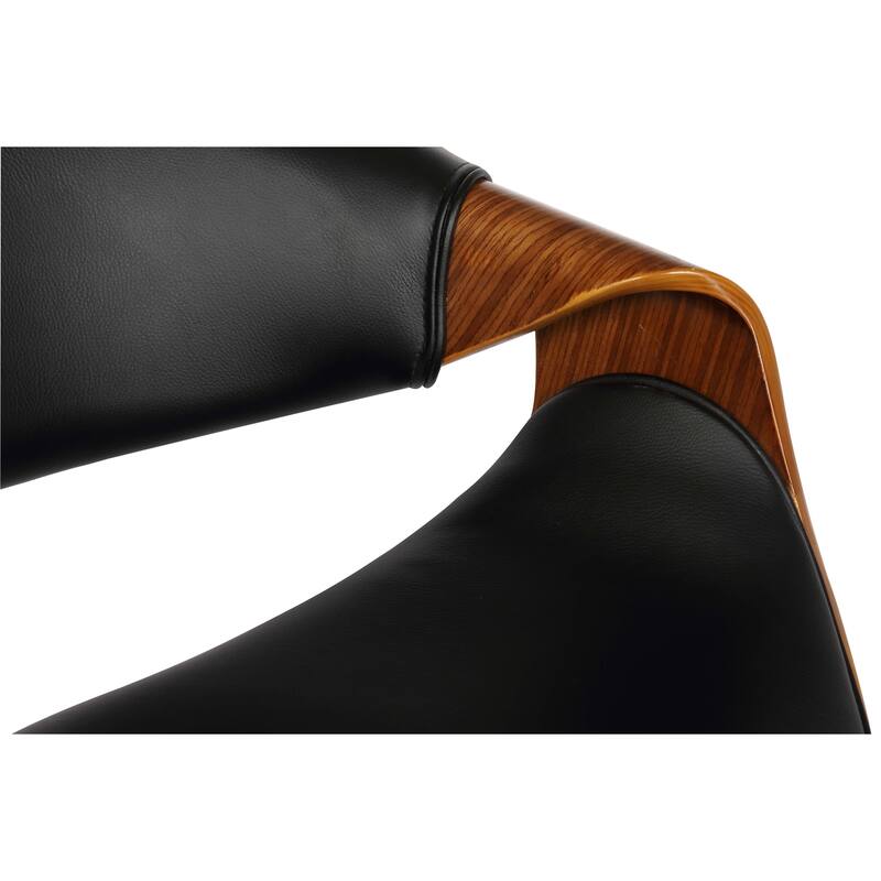 Adjustable Swivel Bar Stool with PU Leather Upholstery, Modern Gray Counter Height Chair for Kitchen or Bar Seating