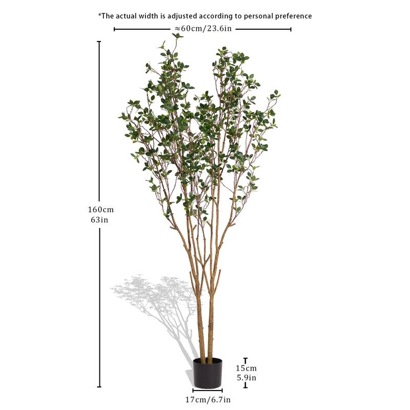 5.2FT Graceful Evergreen Artificial Tree