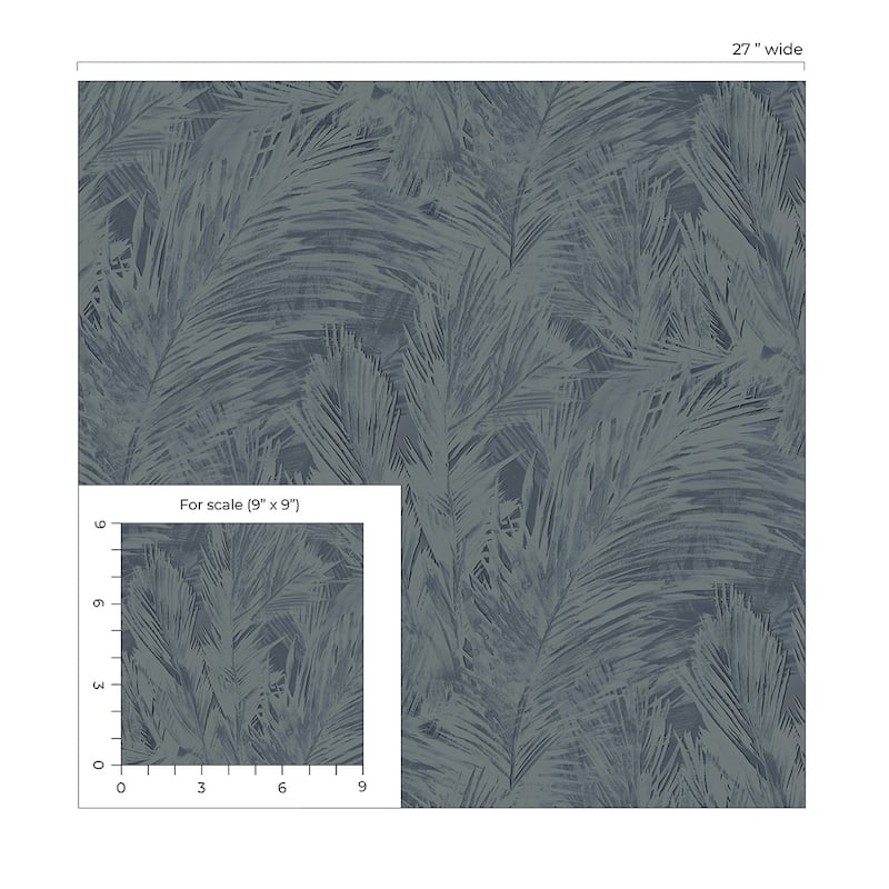 Seabrook Designs Mari Unpasted Wallpaper