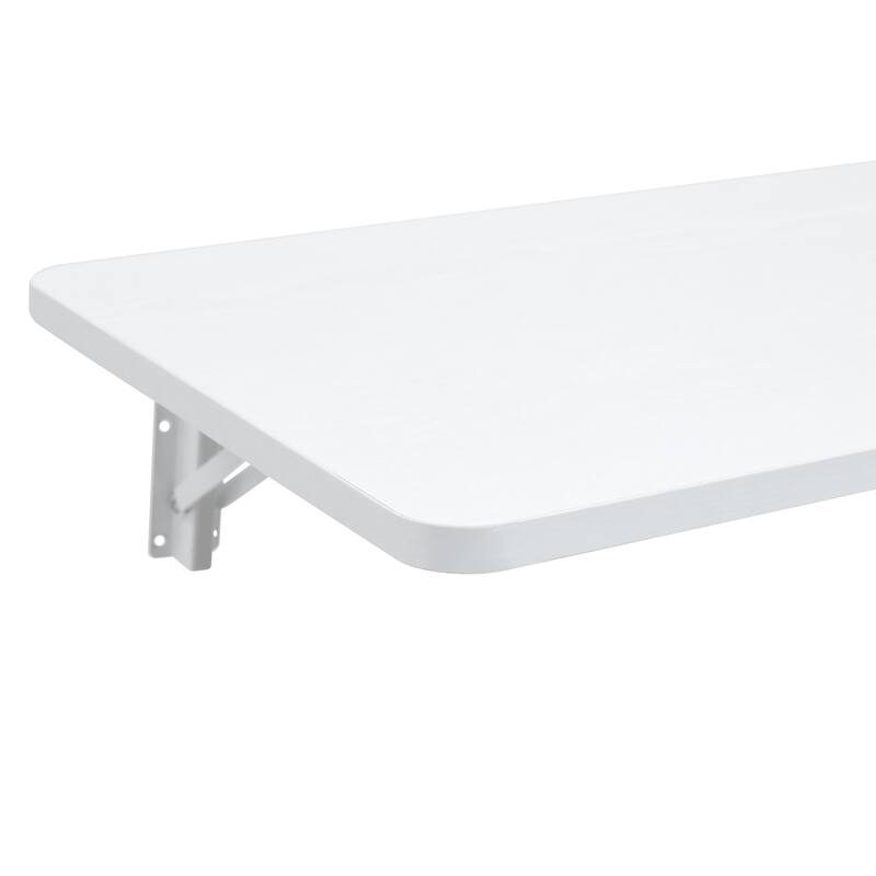 Laundry Room Folding Table Wall Mounted Folding Table for Small Spaces,Fold Down Desk,31.5*15.8*6.5 inches.