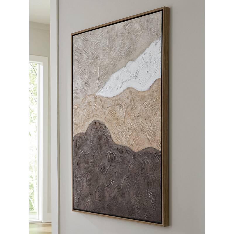 Signature Design by Ashley Fanthorne Brown/Gray Wall Art