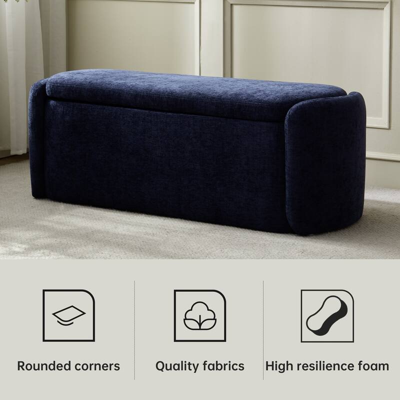 Bedroom Bench Storage Bench with Arms Ottoman entryway bench with storage End of Bed Bench, Entryway Bench