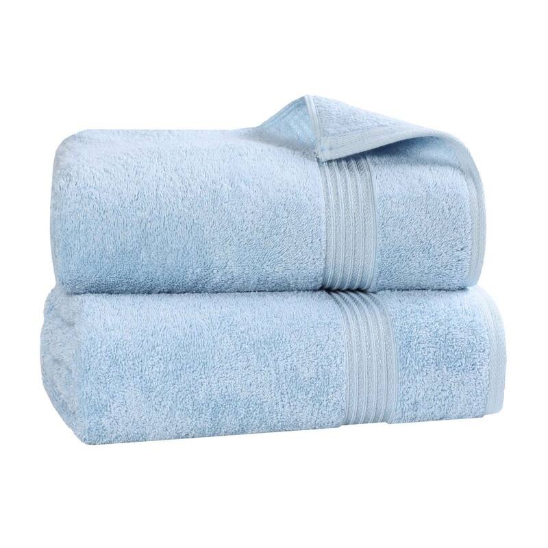 Superior Heritage Egyptian Cotton Absorbent Bath Sheet Set of 2