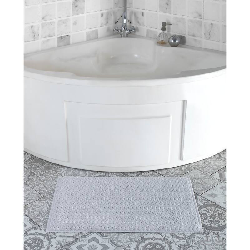 Brooks Brothers Herringbone Bath Mat