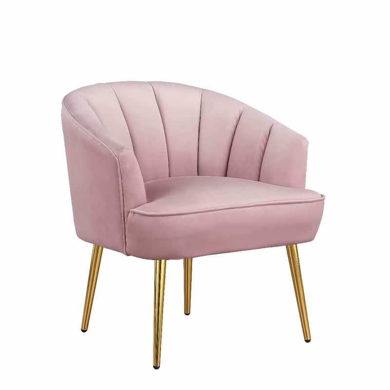 Morden Fort Velvet Accent Chair Slipper Chair