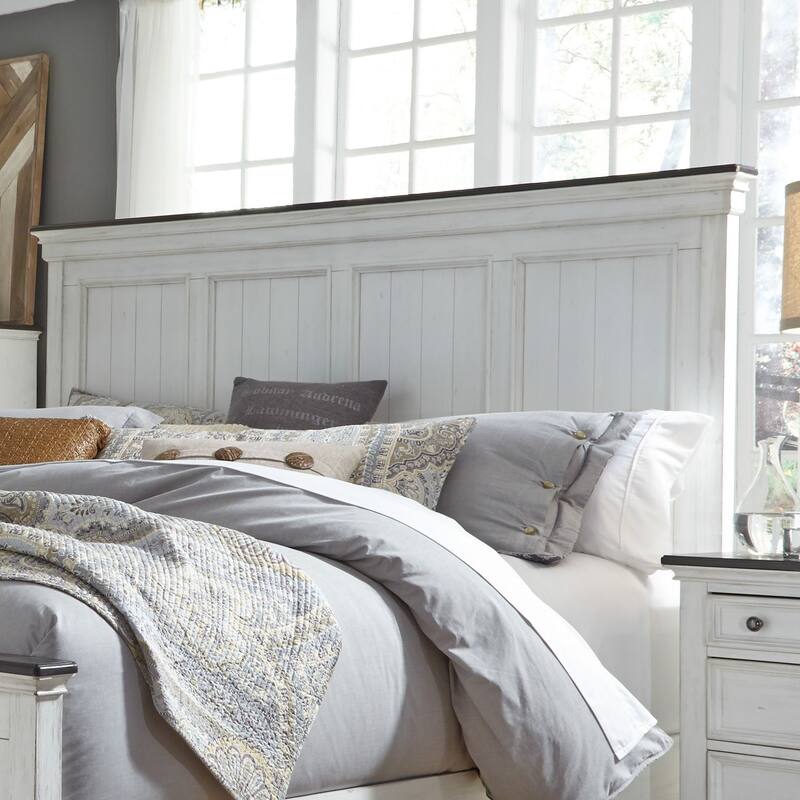 Copper Grove Allyson Park White Queen Panel Headboard - Queen