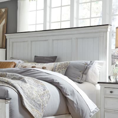 Copper Grove Allyson Park White Queen Panel Headboard