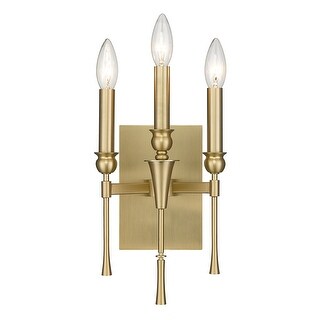 Golden Lighting 3509-WSC Landon 3 Light 13" Tall Wall Sconce