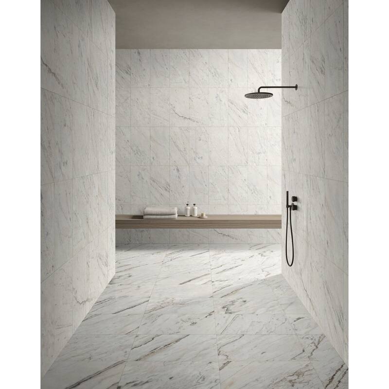 12"×24" Natural 3D Fluted Marble with FS Textured Finished for Wall, 1 Box 4 PCS