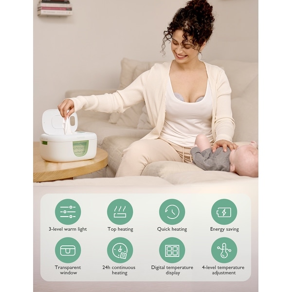 Momcozy Large Capacity Baby Wipe Warmer - Bed Bath & Beyond - 43091394