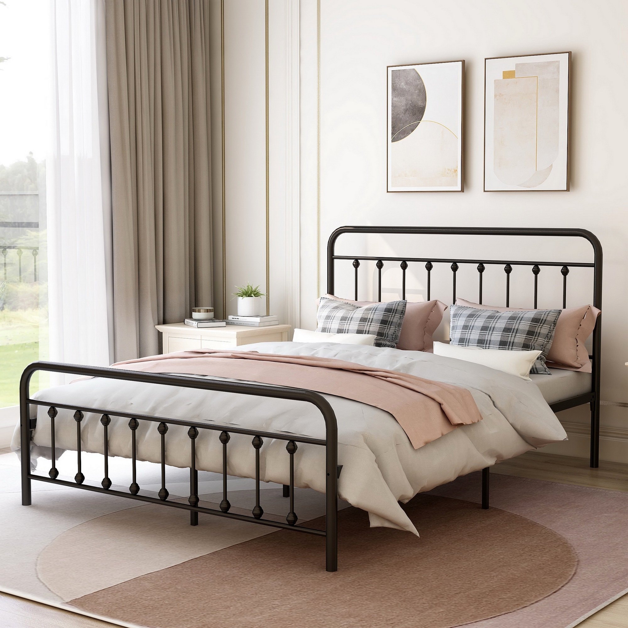 Metal shop bar bed