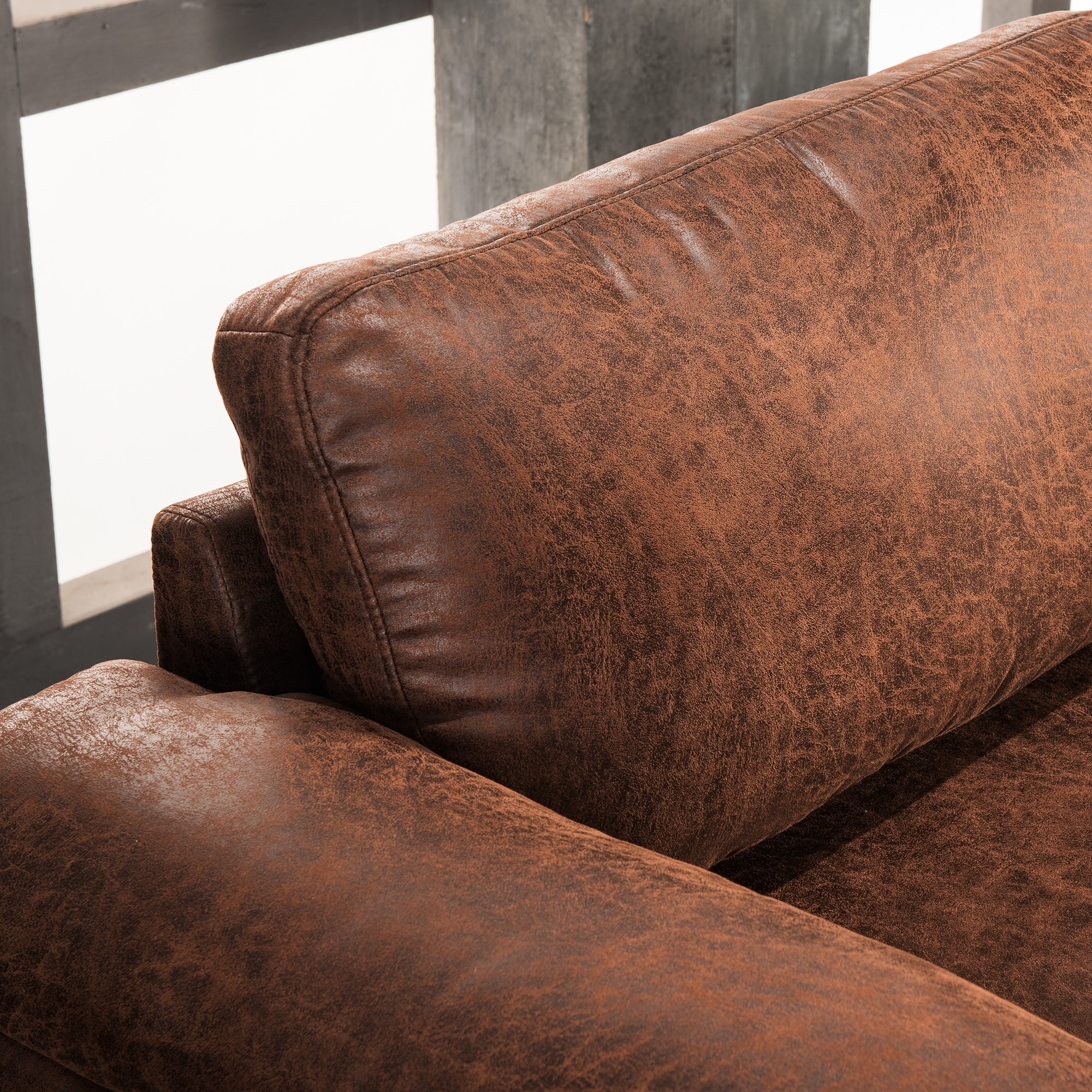 季節のおすすめ商品 Mid-Century OVIOS Suede Metal With Sofa Chaise Reversible バッグ
