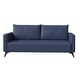preview thumbnail 35 of 38, Inno 3-Seater Modern Leather Sofa Couch with Solid Wood Frame, Stainless Steel Legs and Detachable Back Cushions