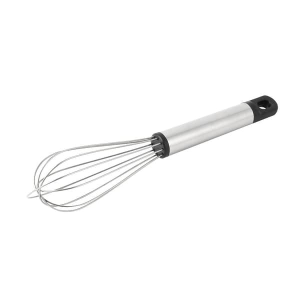 Egg Whisk Blender Stirrer Mixer Kitchen Tool Eggbeater with Ball Steel B8D2