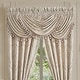 preview thumbnail 1 of 2, J. Queen New York Trinity Window Waterfall Valance Champagne