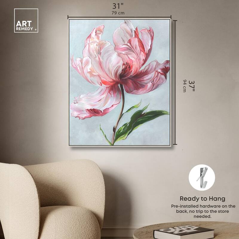 Magical Flower II Canvas by Art Remedy