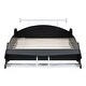 preview thumbnail 10 of 34, Full Size Race Car-Shaped Platform Bed with Wheels - Fun and Durable Design for Kids' Bedrooms