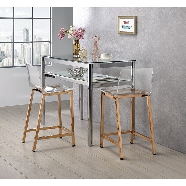 Acrylic hotsell counter chairs
