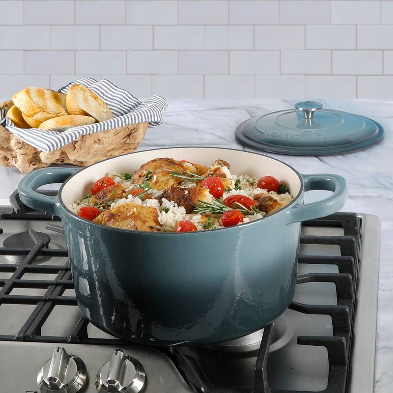 Crock Pot Artisan 7-Quart Round Dutch Oven