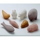 preview thumbnail 2 of 1, Yellow Door Sensory Play Animal Stone, Pack of 8