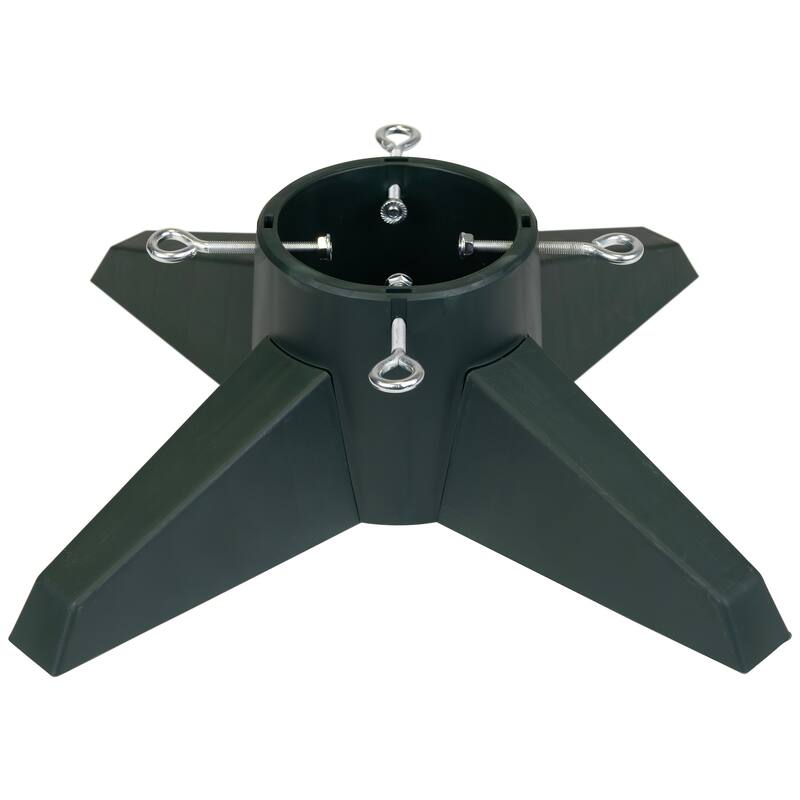 Live Christmas Tree Stand - Green - For Trees up to 9 foot Tall