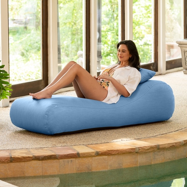 Jaxx Arlo Outdoor Bean Bag Lounge with Pillow - Bed Bath & Beyond