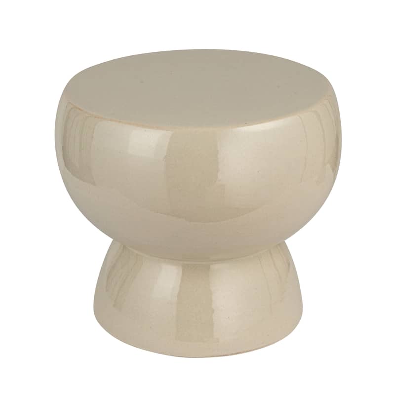 Elegance Stoneware Stool Pedestal