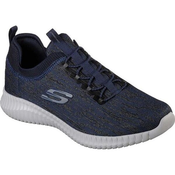 skechers flex elite mens yellow