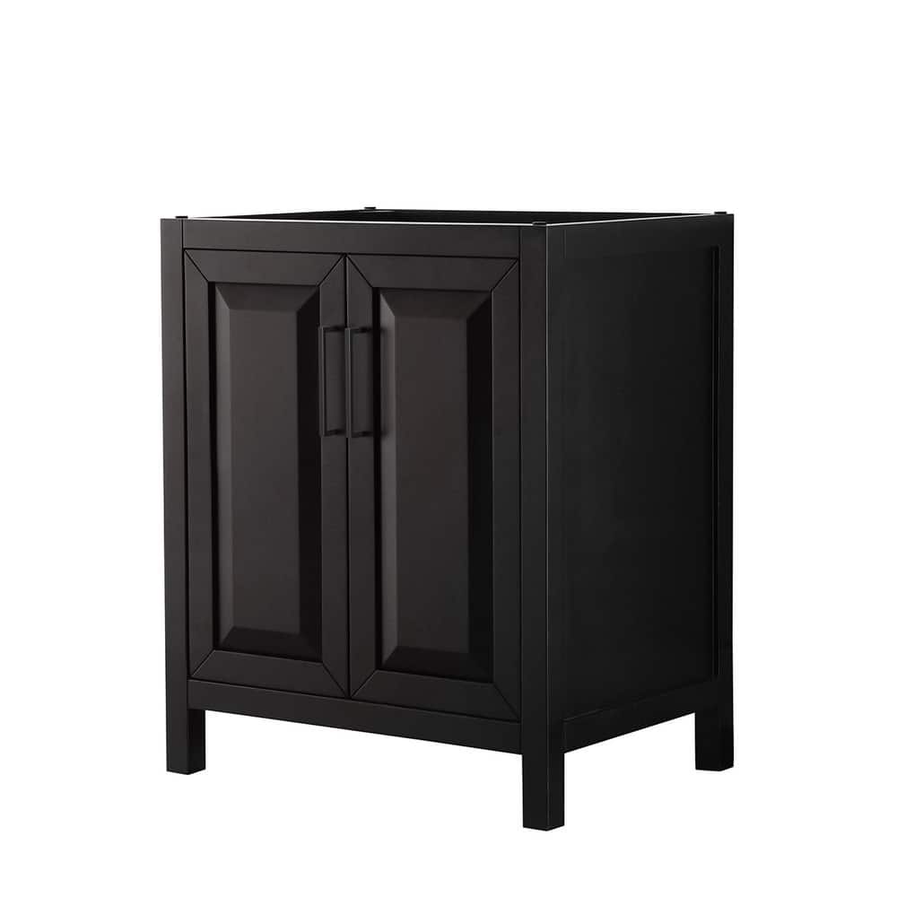 Wyndham Collection Daria 29" Single Free Standing Vanity Cabinet Only