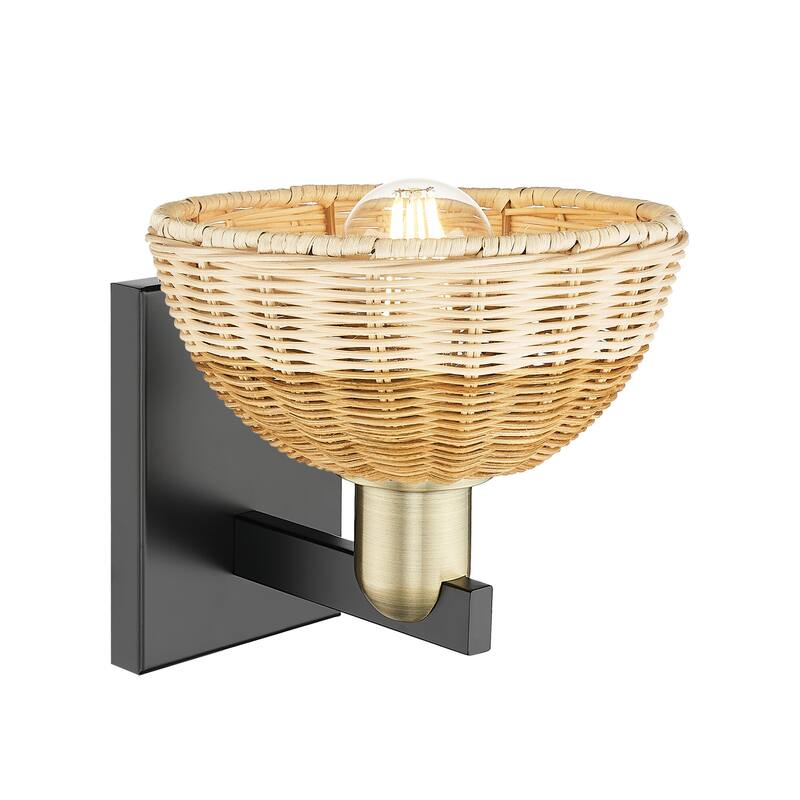 Innovations Lighting 716-1W-12-8 Natural Ballston Dome Sconce Natural