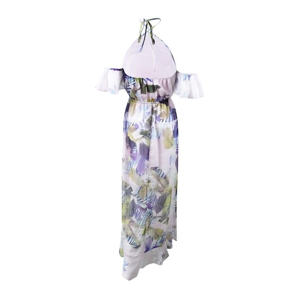 cece cold shoulder maxi dress