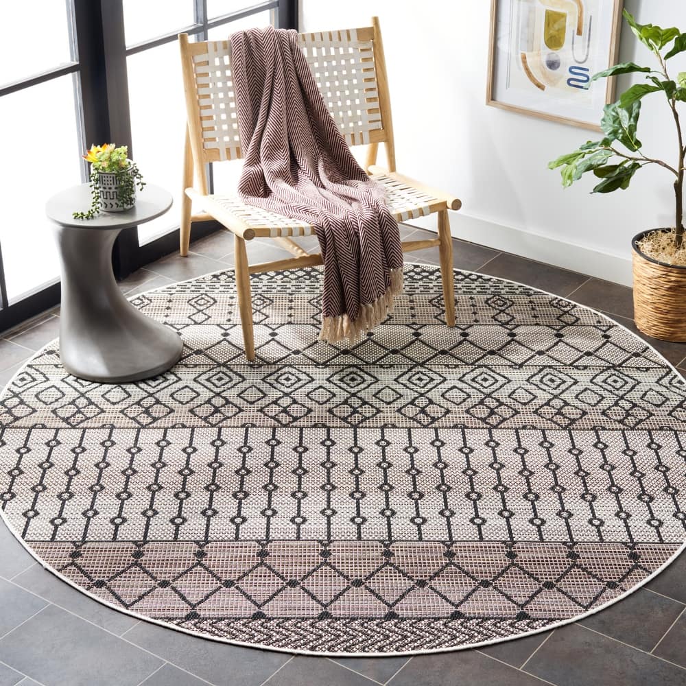SAFAVIEH Havana Alane Geometric Indoor/ Outdoor Waterproof Rug