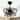CurveCurio18" Small Farmhouse Ceiling Fan Light 4-Light Solid Wood Shade Quiet Motor w Remote Control Included for Bedroom