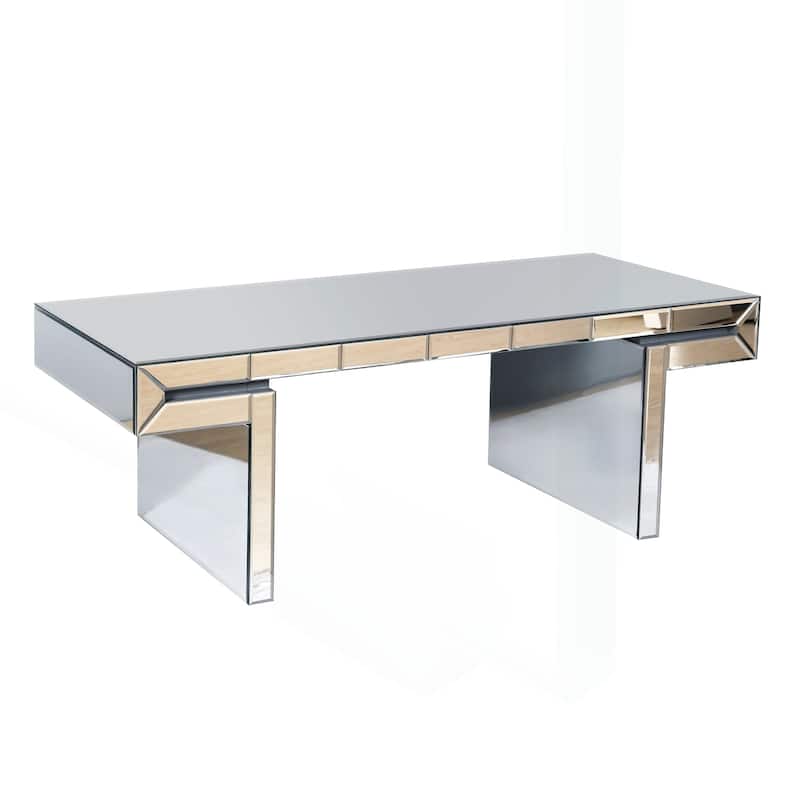 Luxurious Rectangular Mirror Coffee Table with Exquisite Design for Stylish Living