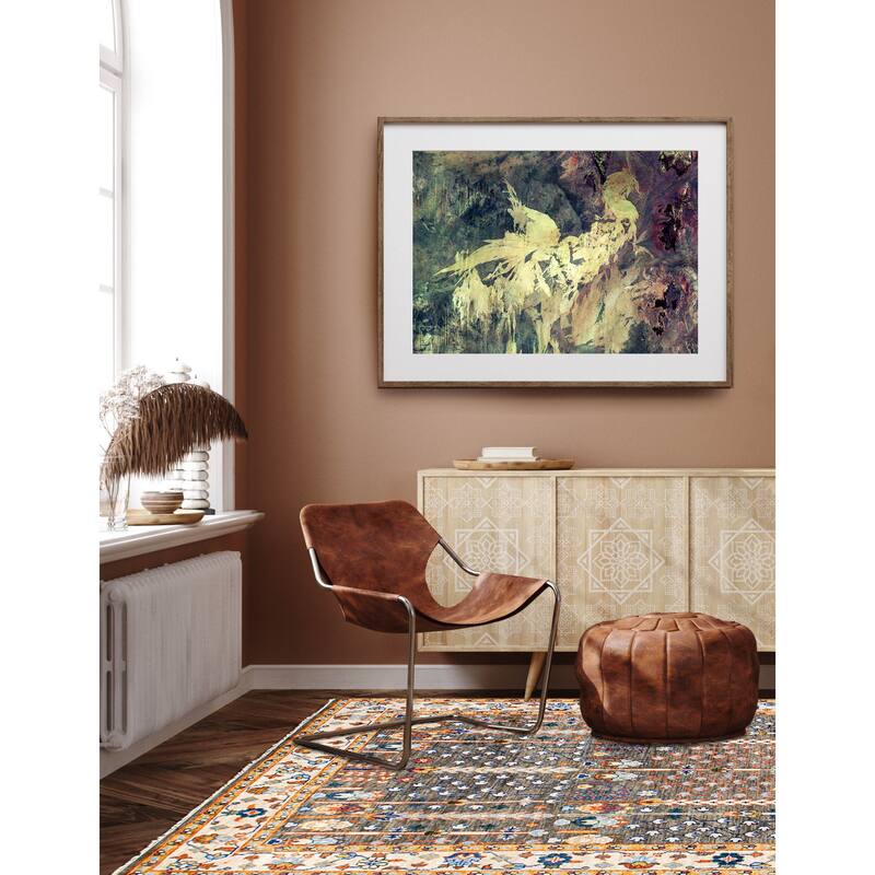 ECARPETGALLERY Hand-knotted Jules Serapi Grey Wool Rug - 9'4 x 11'11