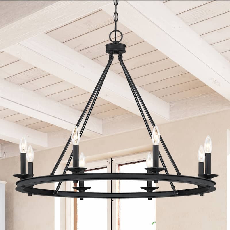 Savoy House Middleton 8 Light 33" Wide Taper Candle Chandelier