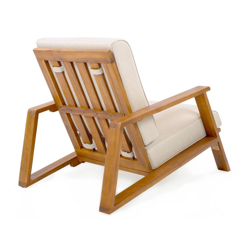 Patio Lounge Chair, Outdoor Club Chair with Cushion