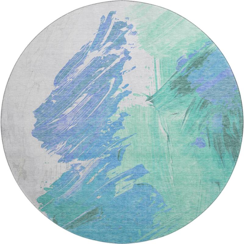 Premium Washable Super Soft Modern Brushstrokes Mayfield Rug