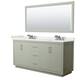 Option Light Green, Nickel Trim, White Quartz Top
