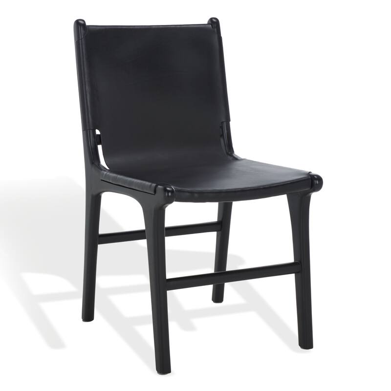 SAFAVIEH Couture Cassaphina Solid Wood Dining Chair (Set of 2), Fully Assembled - 18"W x 23"D x 34"H