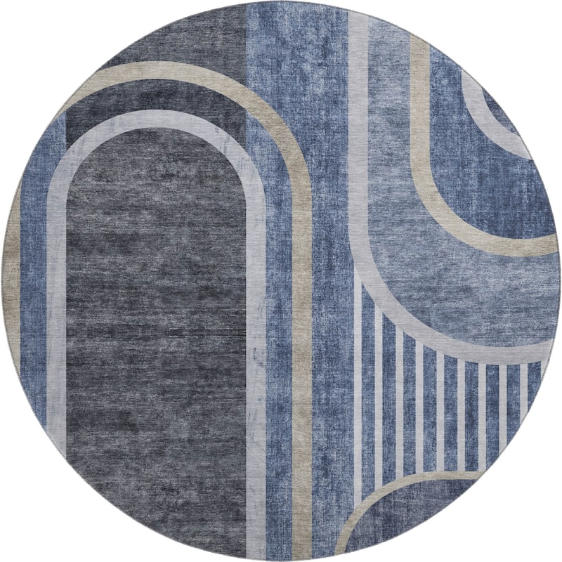 Premium Washable Super Soft Contemporary Deco Mayfield Rug