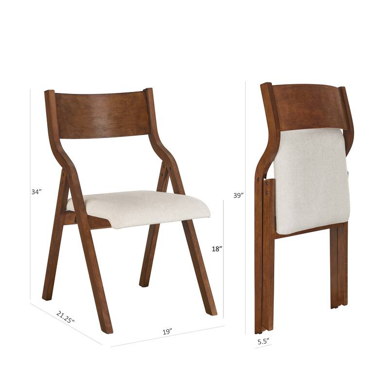 Upholstered folding Dining chair