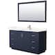 Option Dark Blue / Giotto Quartz Top / Brushed Nickel