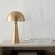 preview thumbnail 4 of 28, Nourison Small Mid-Century Modern Metal Mushroom Lamp