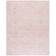 preview thumbnail 41 of 54, SAFAVIEH Handmade Ebony Tram Modern Wool Rug 8' x 10' - Pink/Ivory - Rectangle