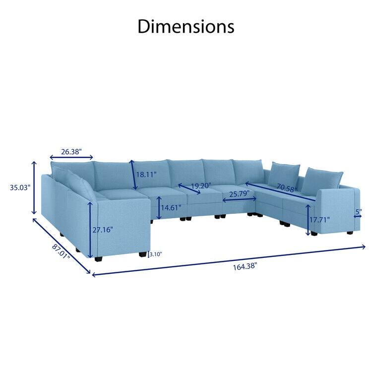 Modern Modular DIY Collection - Sturdy Wooden Frame - Versatile & Stylish Furniture for Living Room Bedroom